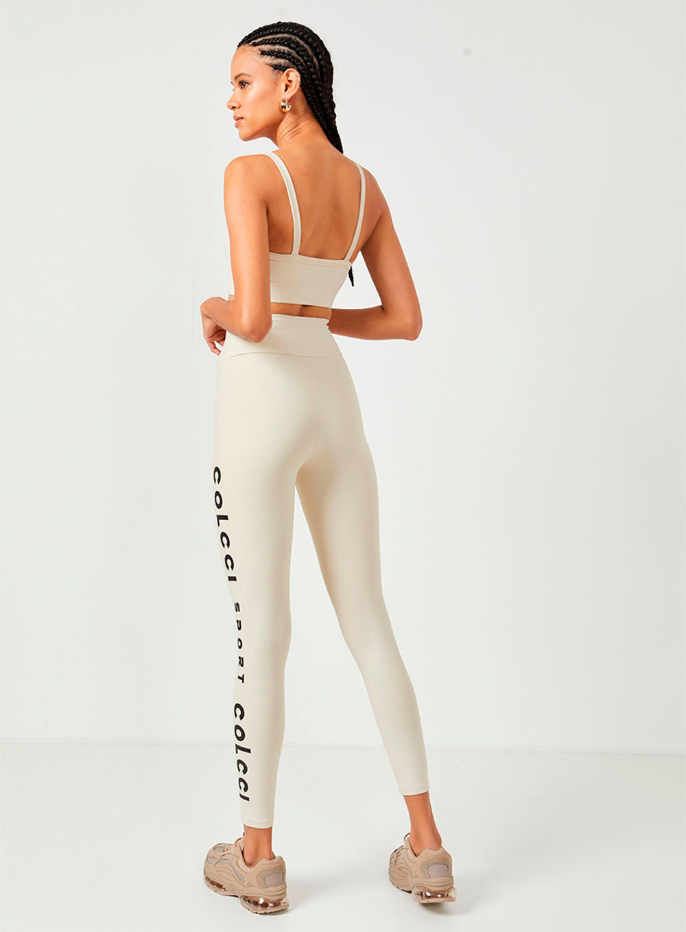 Calça Legging Colcci Sport Logo Lateral