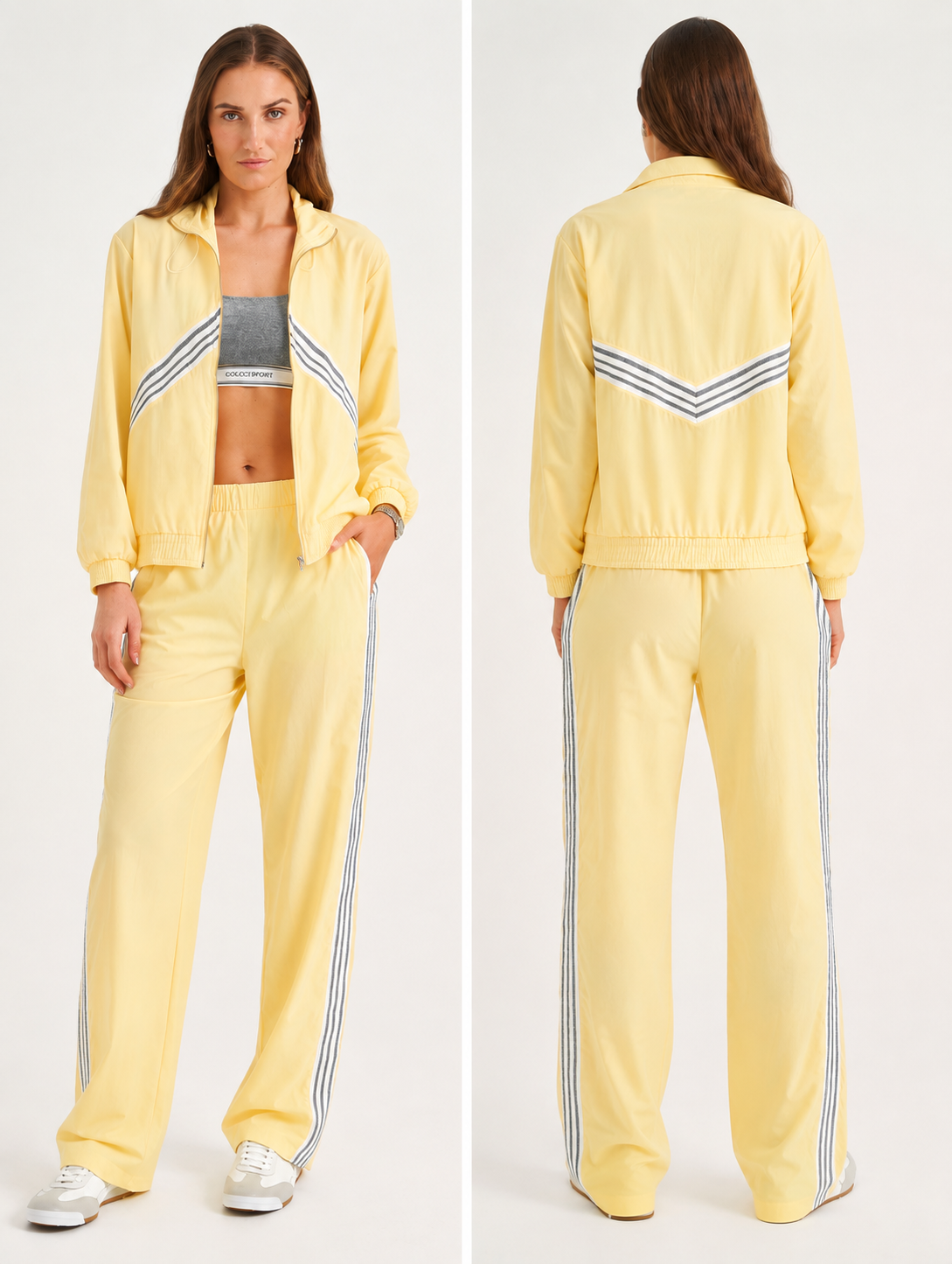 Conjunto Calça e Jaqueta Colcci Sport