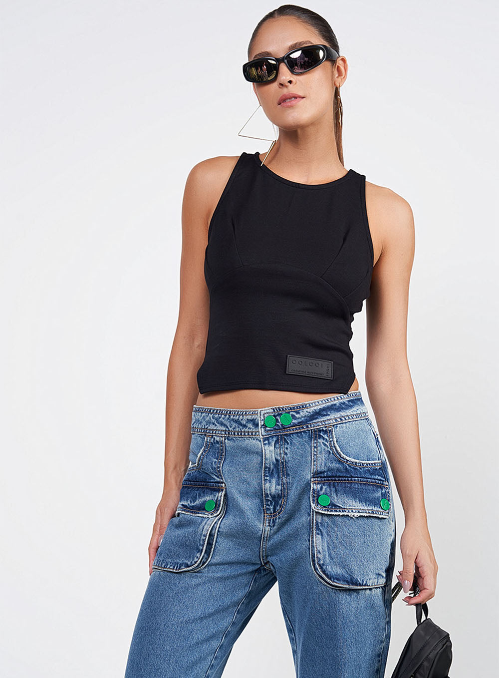 Regata Colcci Sport Slim Com Recortes Sport Style